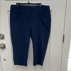 Chico's Fabulously Slimming Blue Capris